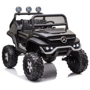 Otroški avto na akumulator Mercedes Unimog S 12V 4×4 , Black