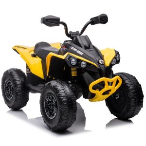 Otroški štirikolesnik na akumulator DK-CA002 12V10AH 4x4, Yellow